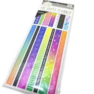Happy Planner Washi Stickers 414 Pieces 20 Sheets